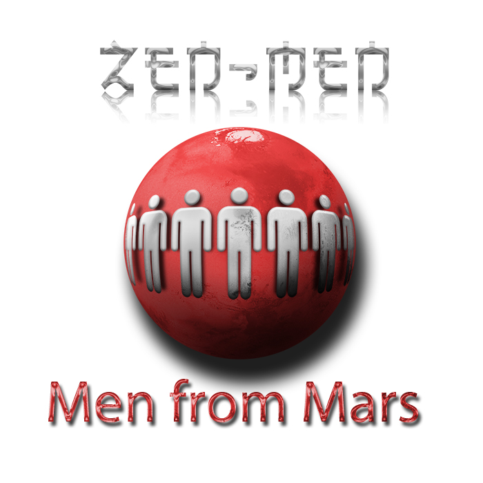 The CD cover of "men from mars"